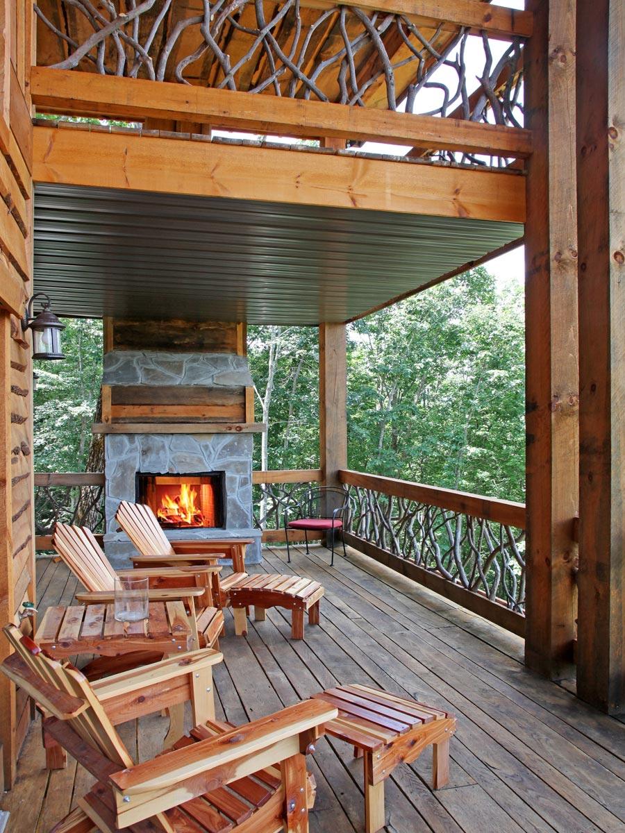 Plan 24127BG: Rustic Mountain House Plan for Rear-sloped Lot - Image #10 - Country, Craftsman, Mountain, Rustic, Vacation