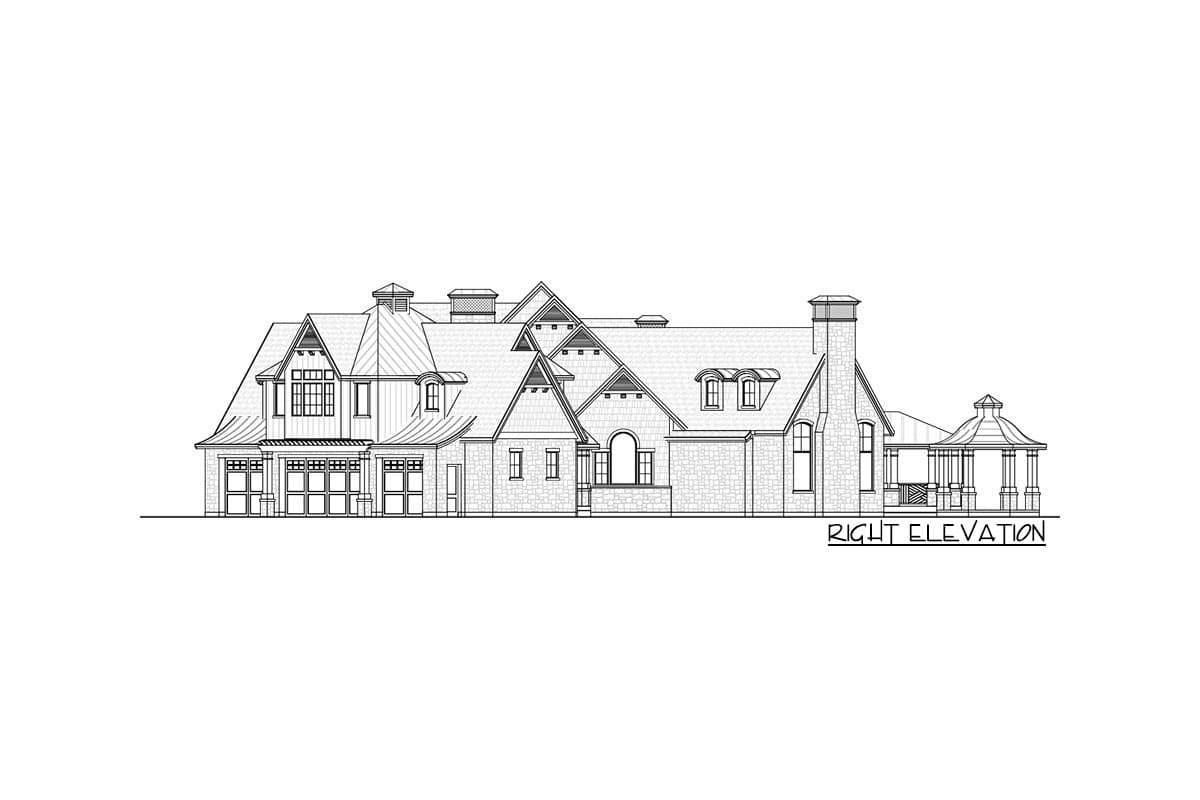 Plan 290120IY: Stunning Modern Farmhouse Plan with Bonus Room over 4-Car Garage - Image #5 - Country, Farmhouse, Modern Farmhouse, New American