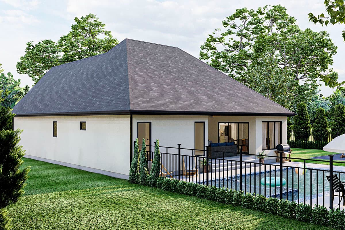 Plan 62333DJ: European Cottage-style Home with Modern Amenities - Image #7 - Cottage, European, Tudor