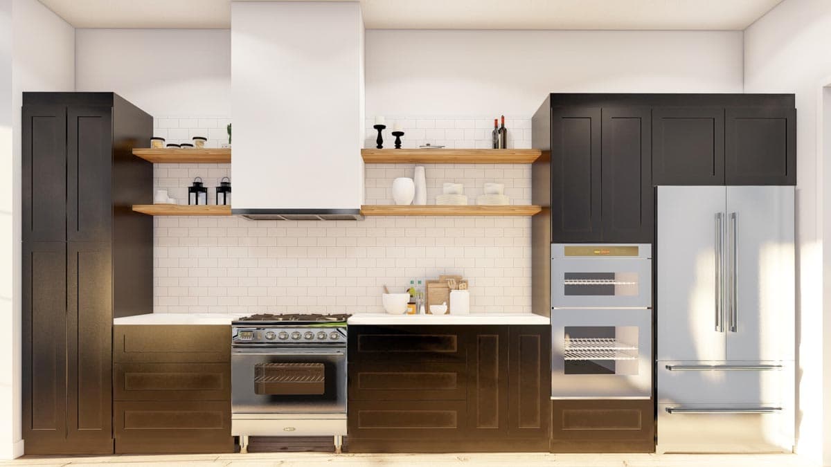 Plan 70802MK: Modern European-style Transitional Home Plan with Porte Cochere and 2-Story Great Room - 2782 Sq Ft - Image #11 - European, Southern, Transitional