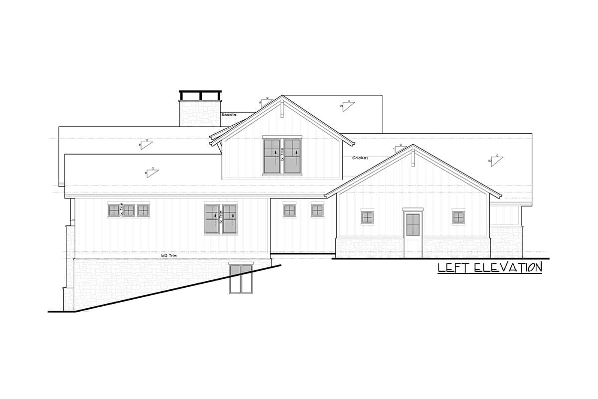 Plan 95115RW: New American Mountain House Plan with Vaulted Ceiling and Walk-out Basement - Image #36 - Country, Craftsman, Mountain, New American