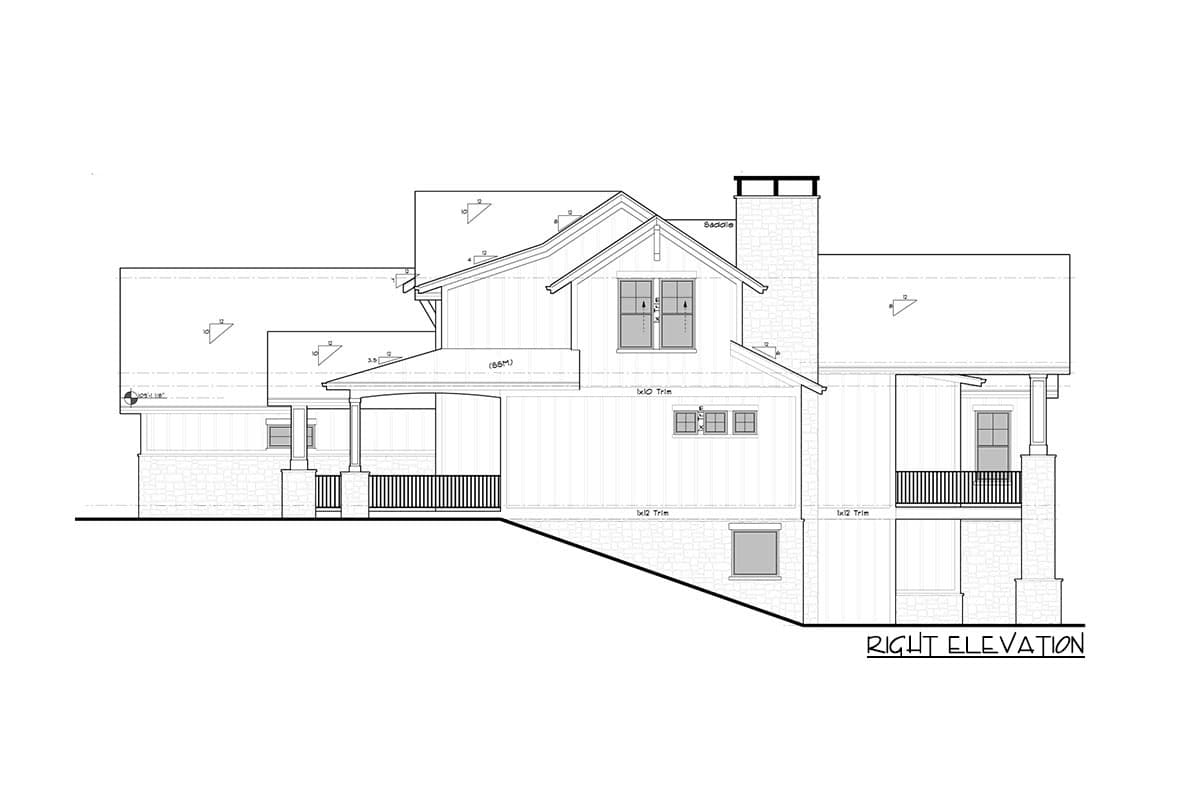 Plan 95115RW: New American Mountain House Plan with Vaulted Ceiling and Walk-out Basement - Image #38 - Country, Craftsman, Mountain, New American