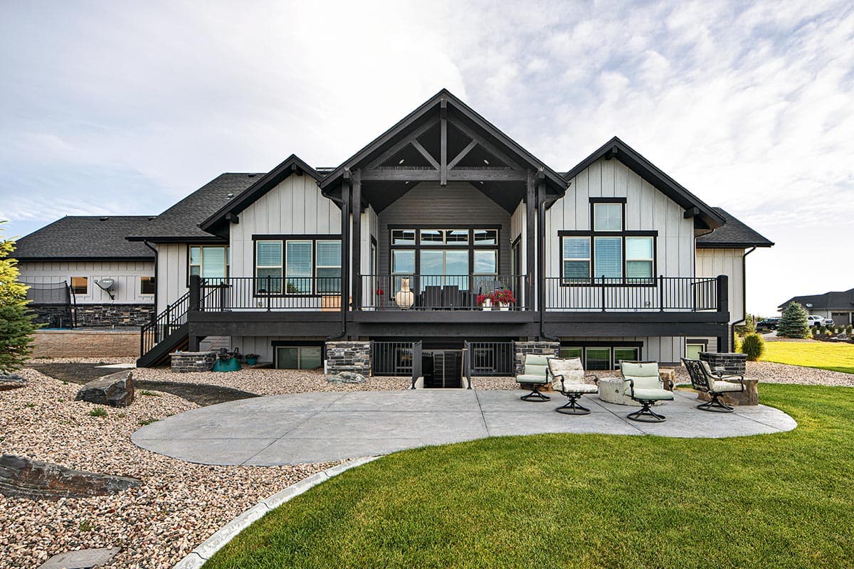 Plan 95116RW: New American Mountain Ranch with Angled Den and a 4-Car Garage - Image #15 - Craftsman, Mountain, New American, Ranch, Rustic