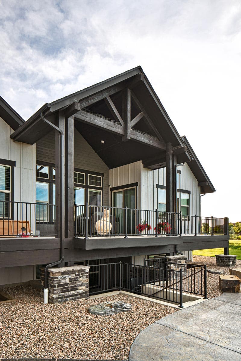 Plan 95116RW: New American Mountain Ranch with Angled Den and a 4-Car Garage - Image #18 - Craftsman, Mountain, New American, Ranch, Rustic