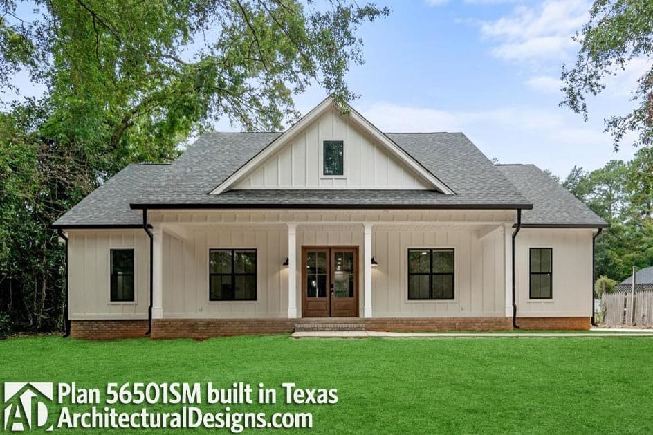 build gallery item - Modern Farmhouse 56501SM comes to life in Texas!