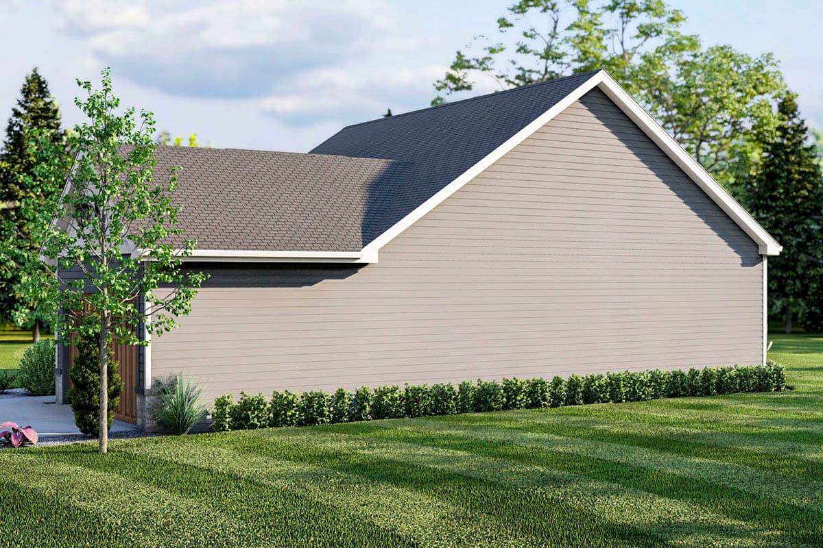 Plan 62346DJ: Affordable Traditional-style House Plan Under 1,200 Square Feet - Image #4 - Cottage, Country, Northwest, Traditional