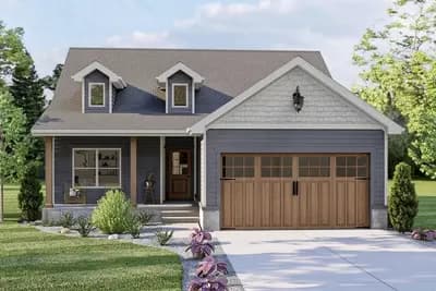 Affordable Traditional-style House Plan Under 1,200 Square Feet