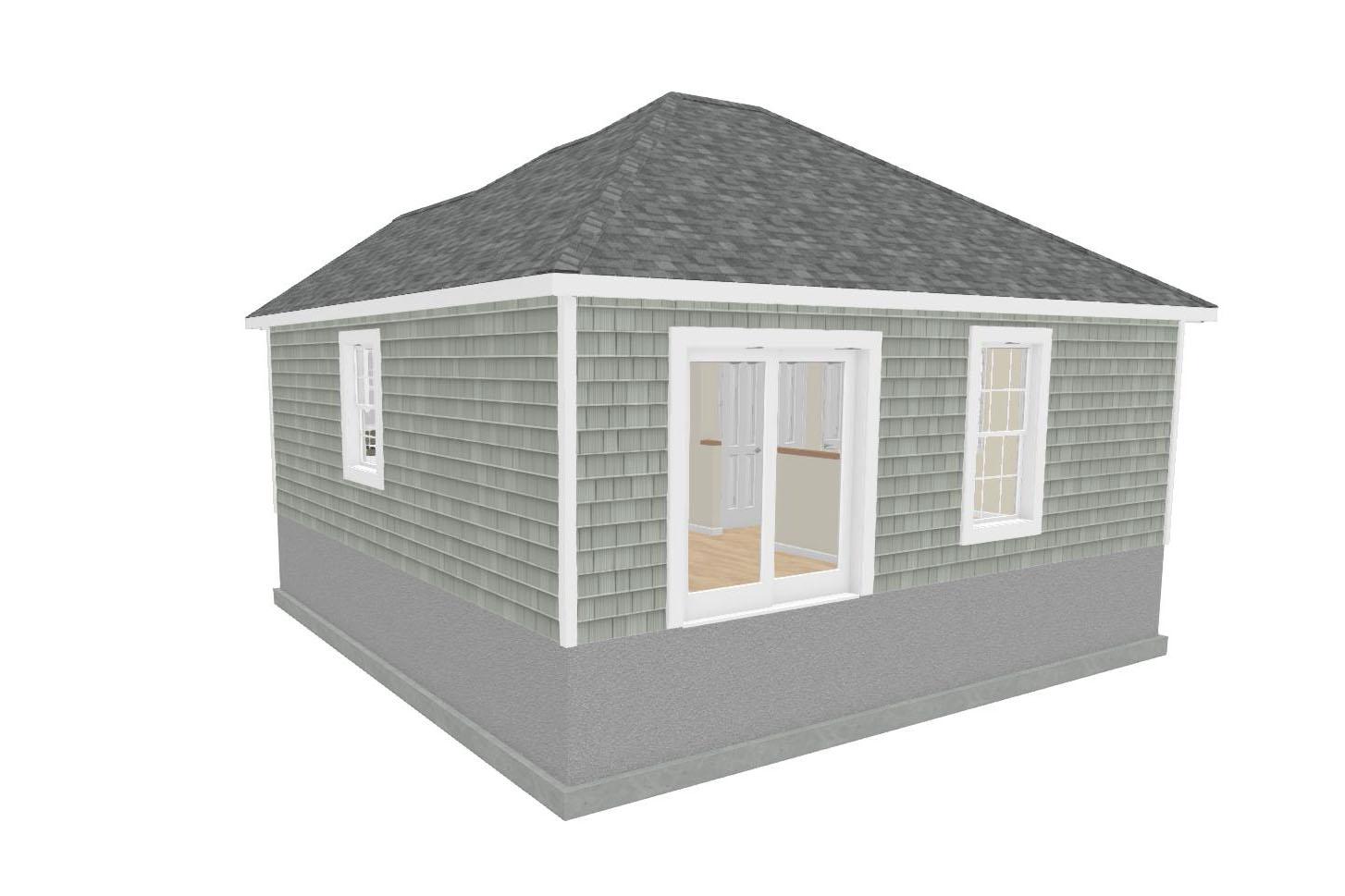Plan 560018TCD: Tiny Home Plan Perfect for an ADU - Image #4 - Cottage, Country, Traditional