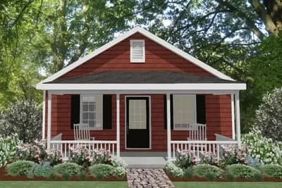 Tiny Home Plan Under 600 Square Feet