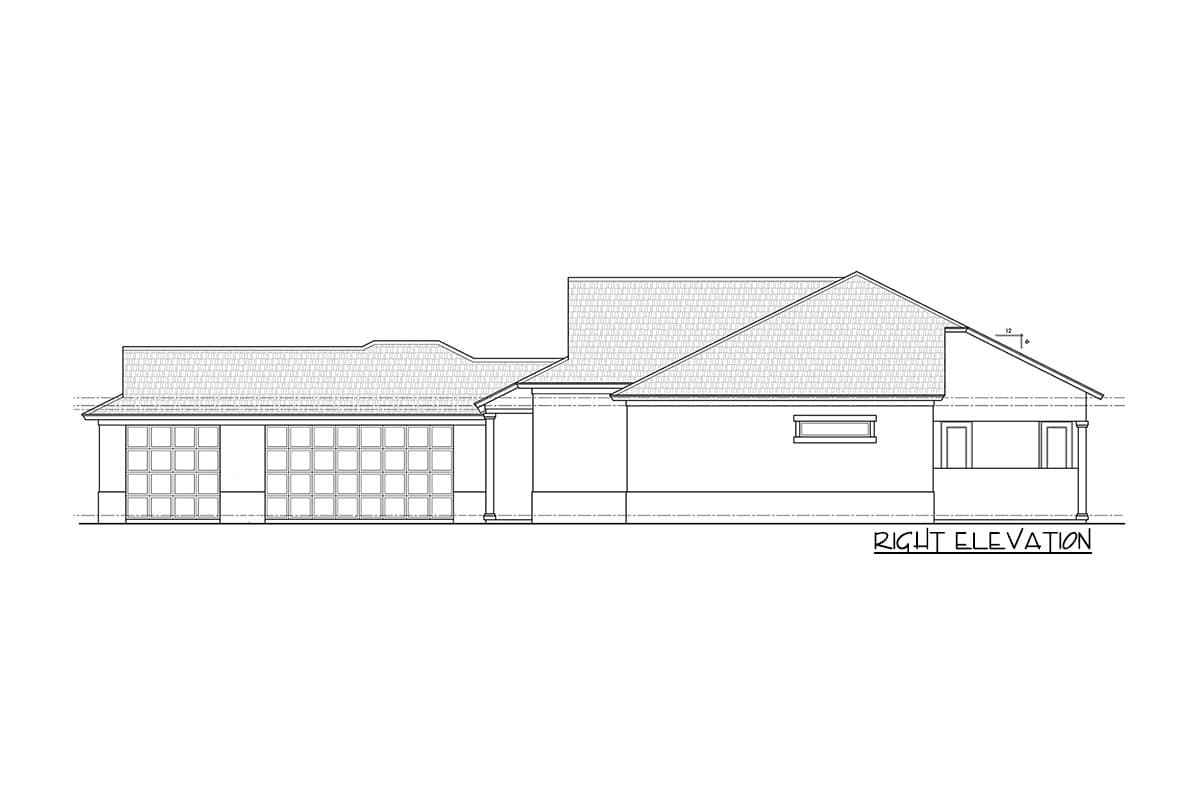 Plan 33240ZR: Modern Farmhouse Plan with 3 Bedrooms and a Covered Lanai with Outdoor Kitchen - Image #4 - Coastal, Coastal Contemporary, Contemporary, Florida-Style, Modern Farmhouse, New American, Ranch