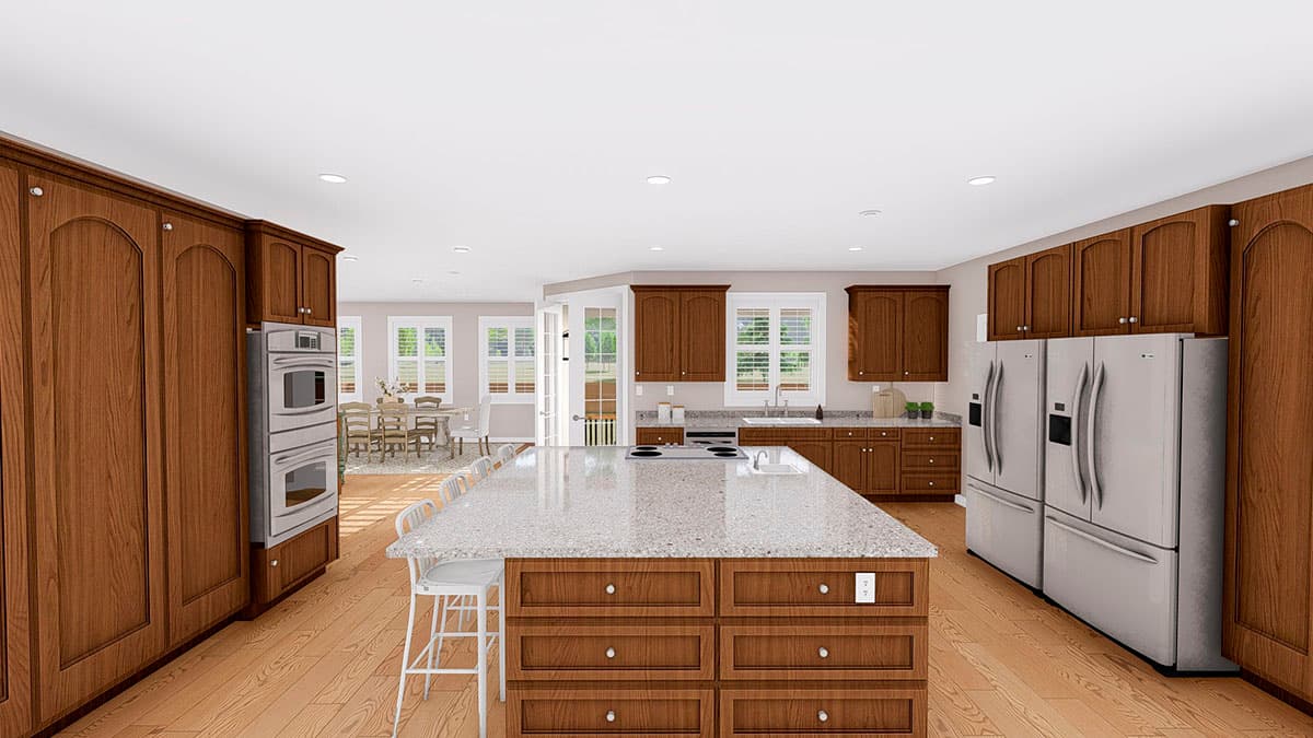 Plan 61380UT: Contemporary Mountain House Plan for Multi-generational Living - Image #31 - Contemporary, Mountain, Ranch