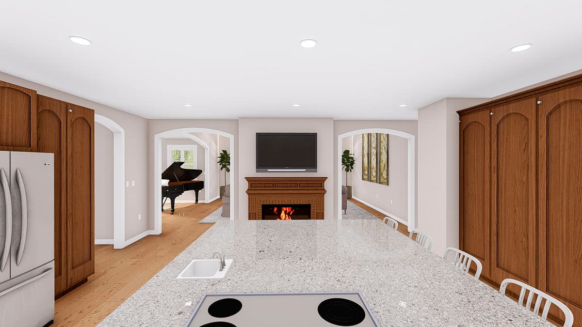 Plan 61380UT: Contemporary Mountain House Plan for Multi-generational Living - Image #32 - Contemporary, Mountain, Ranch