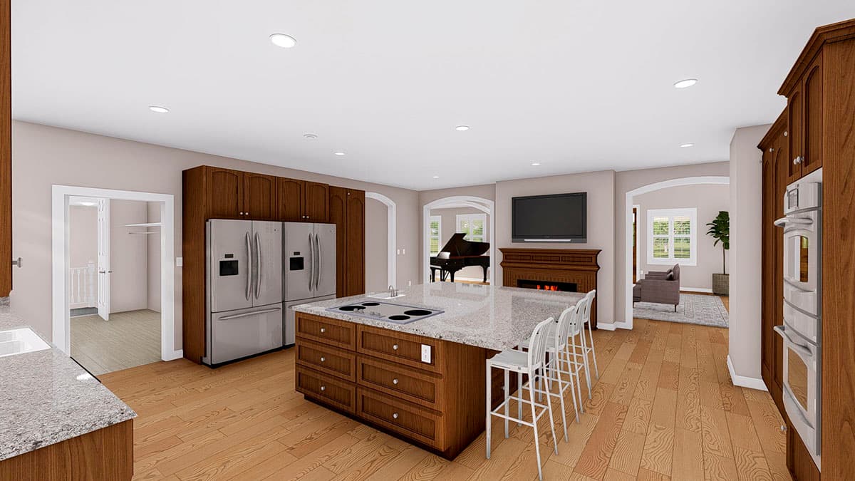Plan 61380UT: Contemporary Mountain House Plan for Multi-generational Living - Image #33 - Contemporary, Mountain, Ranch
