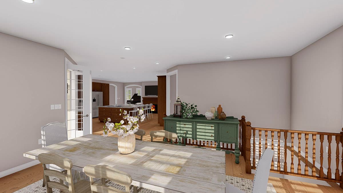 Plan 61380UT: Contemporary Mountain House Plan for Multi-generational Living - Image #36 - Contemporary, Mountain, Ranch