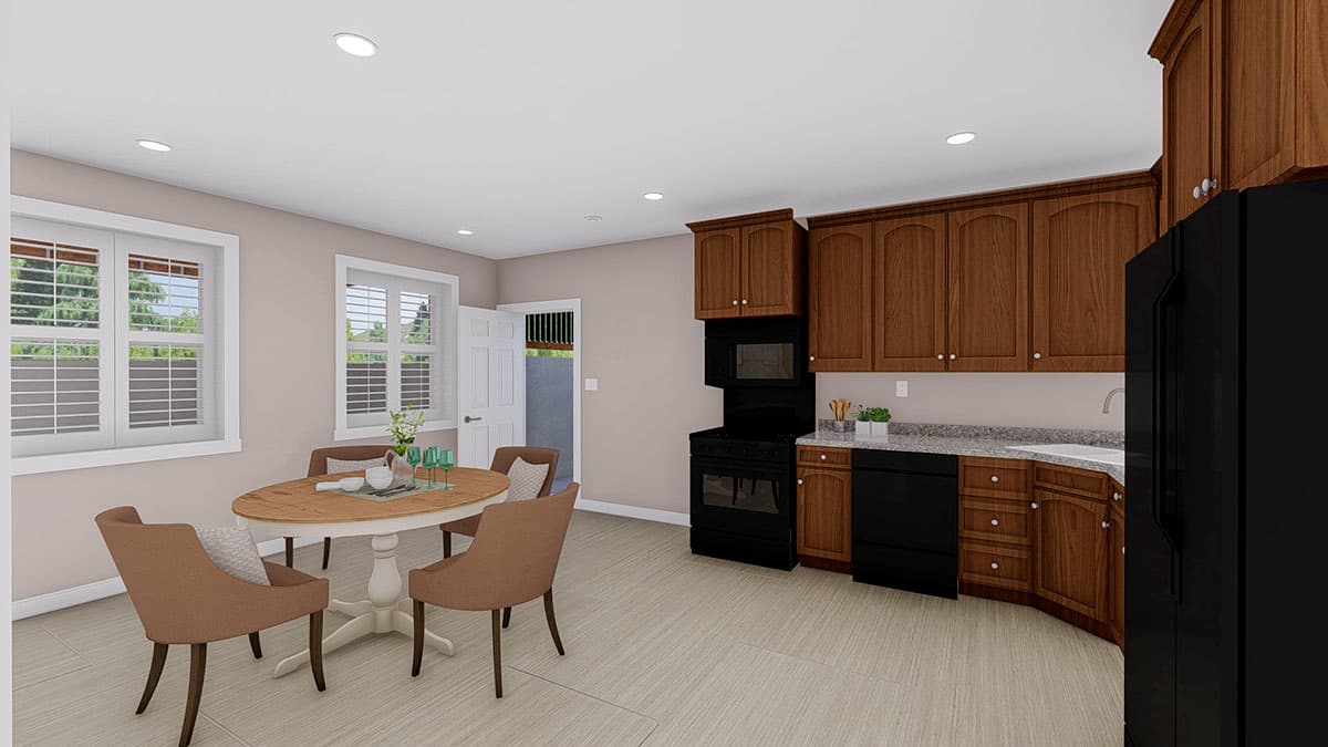 Plan 61380UT: Contemporary Mountain House Plan for Multi-generational Living - Image #46 - Contemporary, Mountain, Ranch