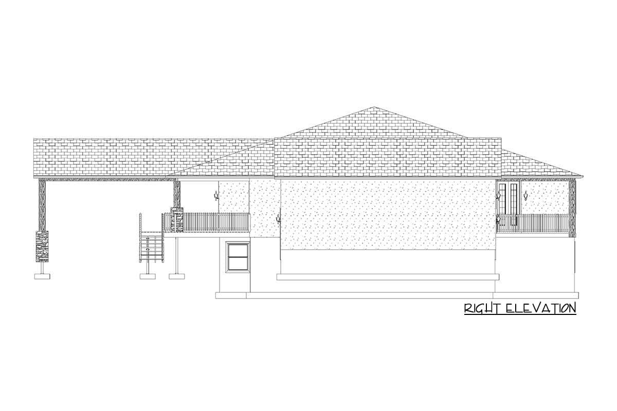 Plan 61380UT: Contemporary Mountain House Plan for Multi-generational Living - Image #50 - Contemporary, Mountain, Ranch