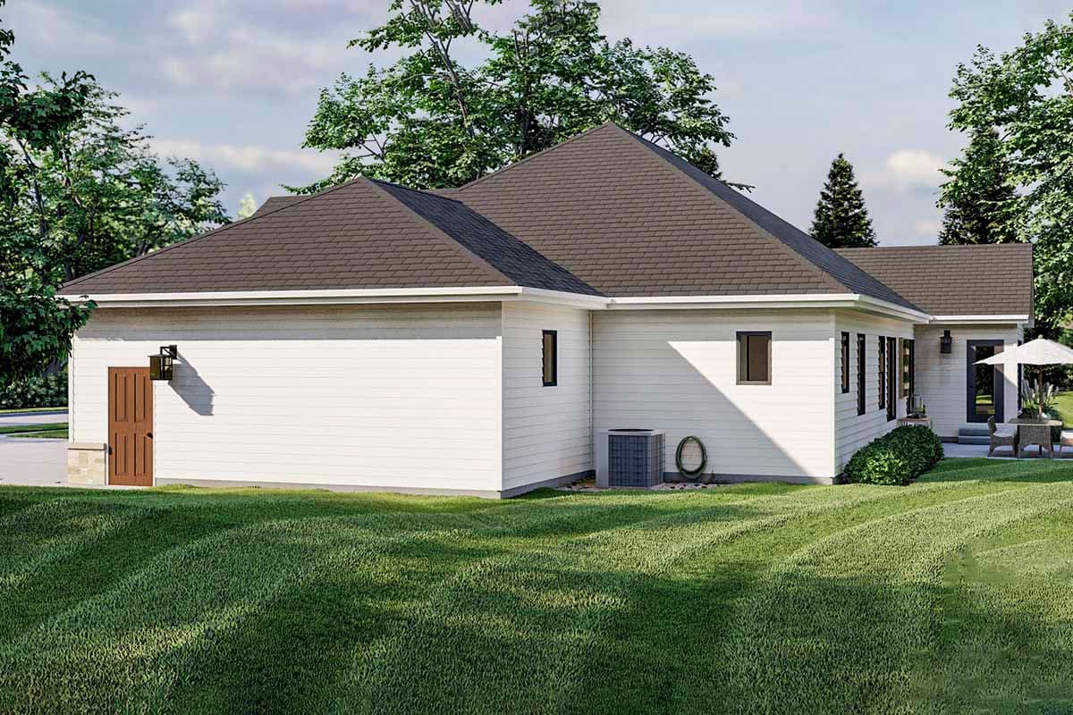 Plan 62350DJ: One-Story 3-Bed Craftsman Home Plan Just Under 2,000 Square Feet - Image #4 - Craftsman, New American, Ranch