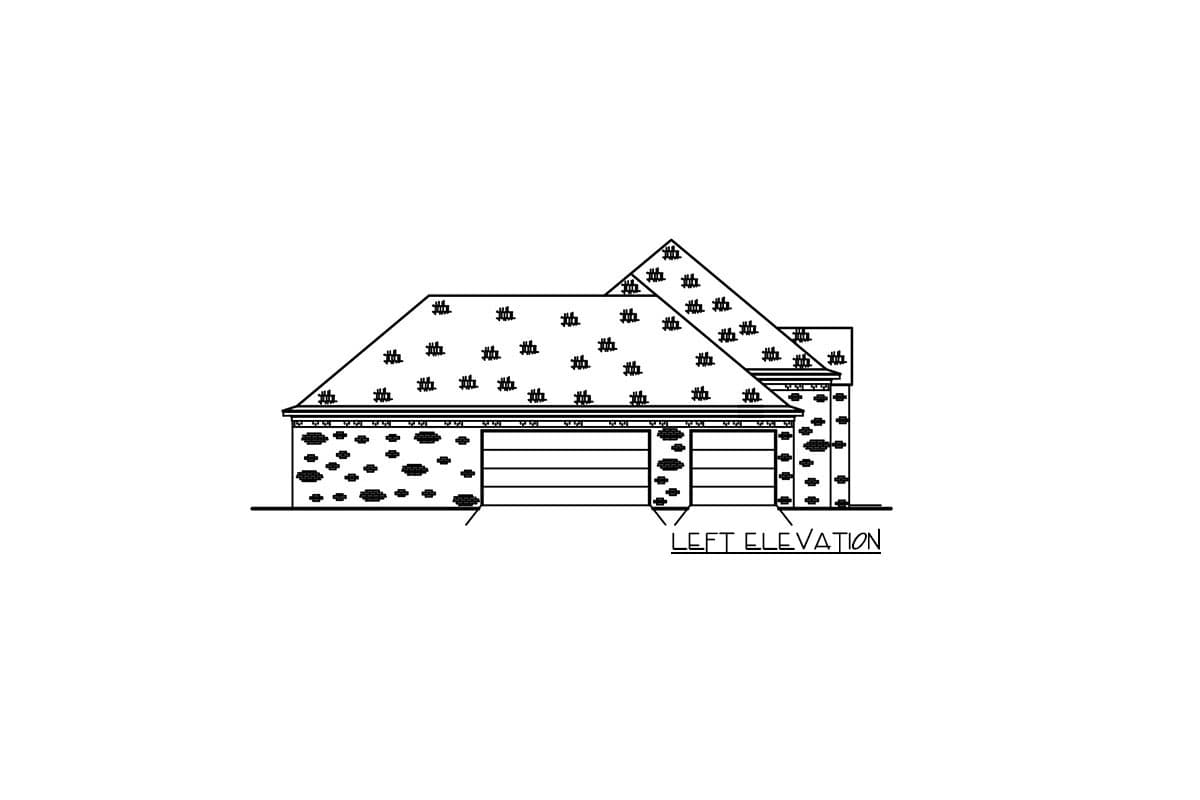 Plan 83950JW: Brick-clad Home Plan with Split Bedrooms and Home Office - Image #41 - Acadian, French Country, Louisiana-Style, Ranch, Southern
