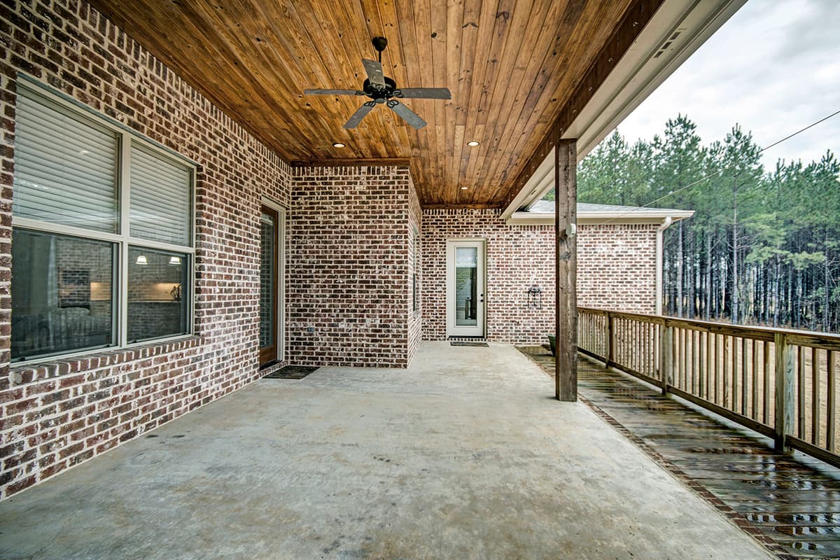 Plan 83950JW: Brick-clad Home Plan with Split Bedrooms and Home Office - Image #7 - Acadian, French Country, Louisiana-Style, Ranch, Southern