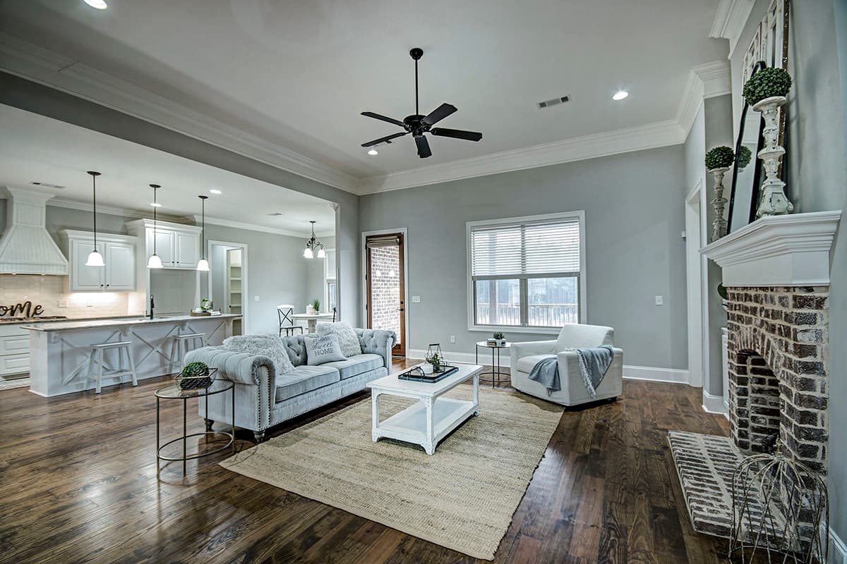 Plan 83950JW: Brick-clad Home Plan with Split Bedrooms and Home Office - Image #13 - Acadian, French Country, Louisiana-Style, Ranch, Southern