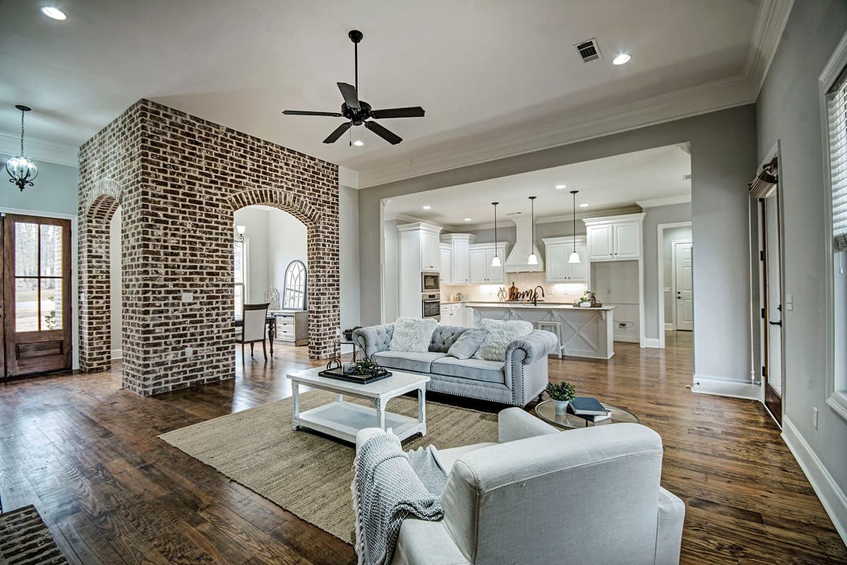Plan 83950JW: Brick-clad Home Plan with Split Bedrooms and Home Office - Image #14 - Acadian, French Country, Louisiana-Style, Ranch, Southern