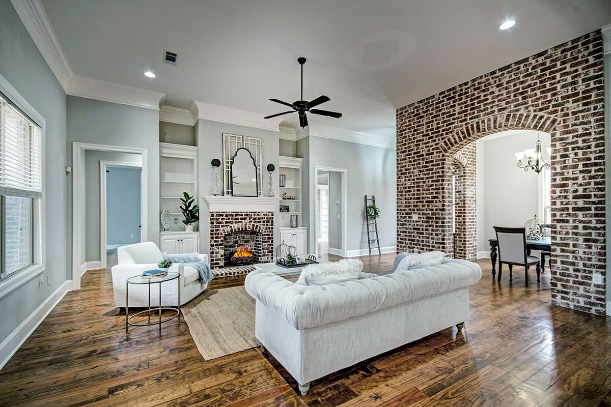 Plan 83950JW: Brick-clad Home Plan with Split Bedrooms and Home Office - Image #15 - Acadian, French Country, Louisiana-Style, Ranch, Southern