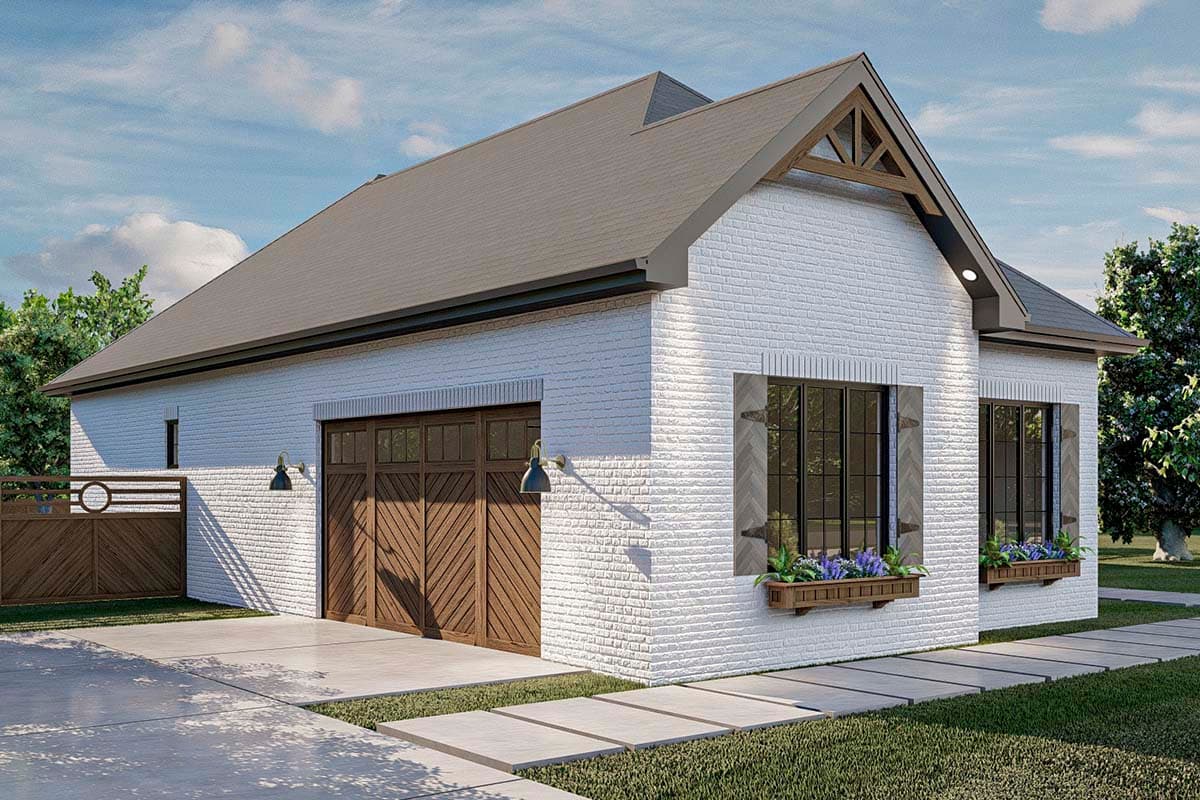 Plan 62352DJ: One-story Home Plan with Hidden Room in Optional Lower Level - Image #9 - Craftsman, Traditional