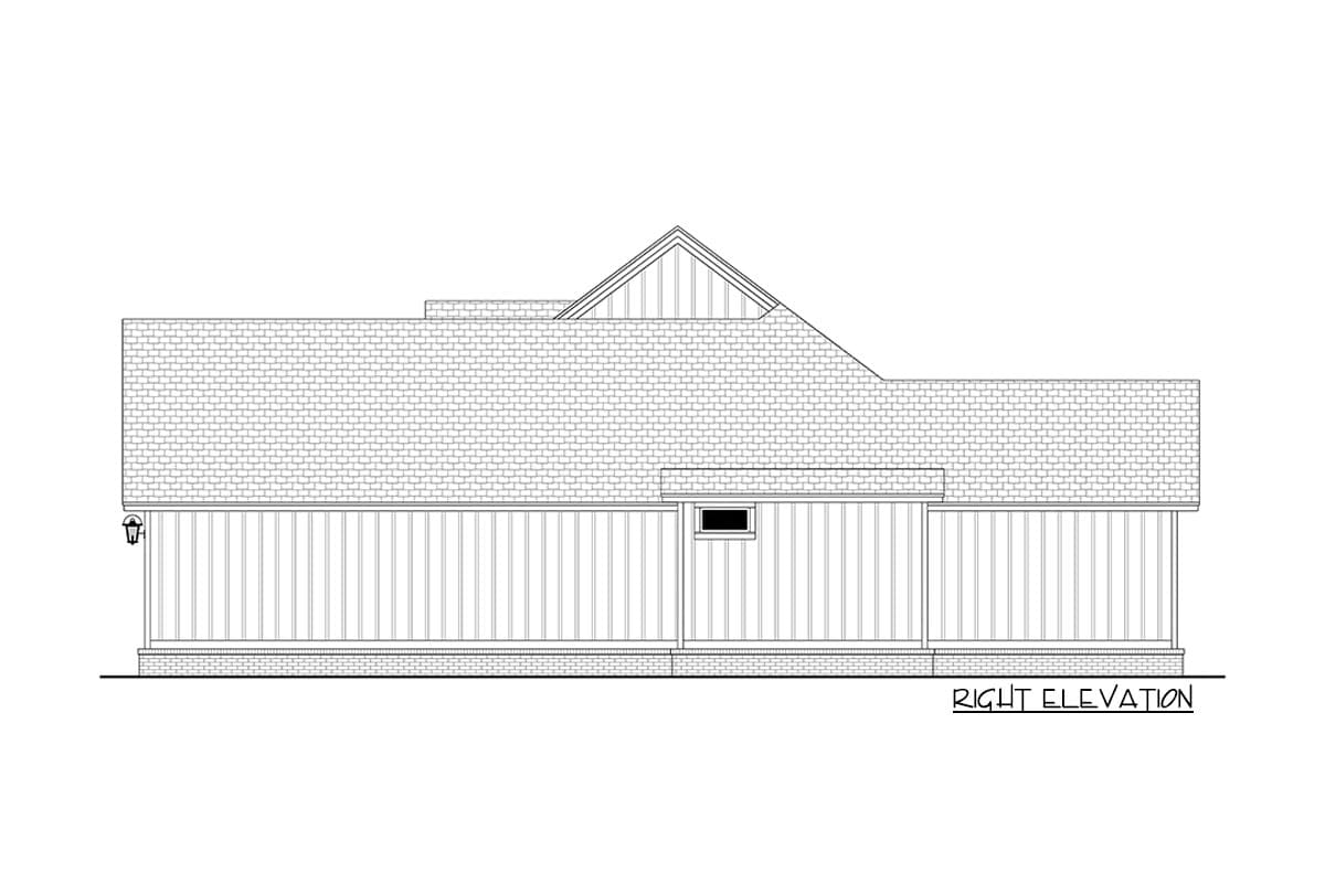 Plan 51859HZ: Compact Modern Farmhouse Under 1800 Square Feet with 3 Bedrooms - Image #6 - Country, Farmhouse, Modern Farmhouse, New American