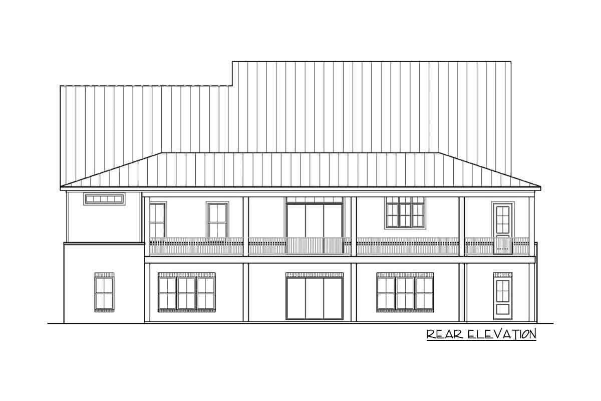 Plan 12320JL: One-Story Farmhouse Plan with Rear Wrap-Around Porch and Bonus Expansion - 2230 Sq Ft - Image #10 - Country, Farmhouse, Modern Farmhouse, New American, Traditional