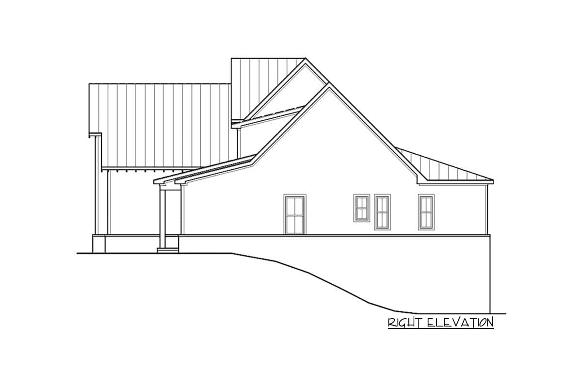 Plan 12320JL: One-Story Farmhouse Plan with Rear Wrap-Around Porch and Bonus Expansion - 2230 Sq Ft - Image #11 - Country, Farmhouse, Modern Farmhouse, New American, Traditional