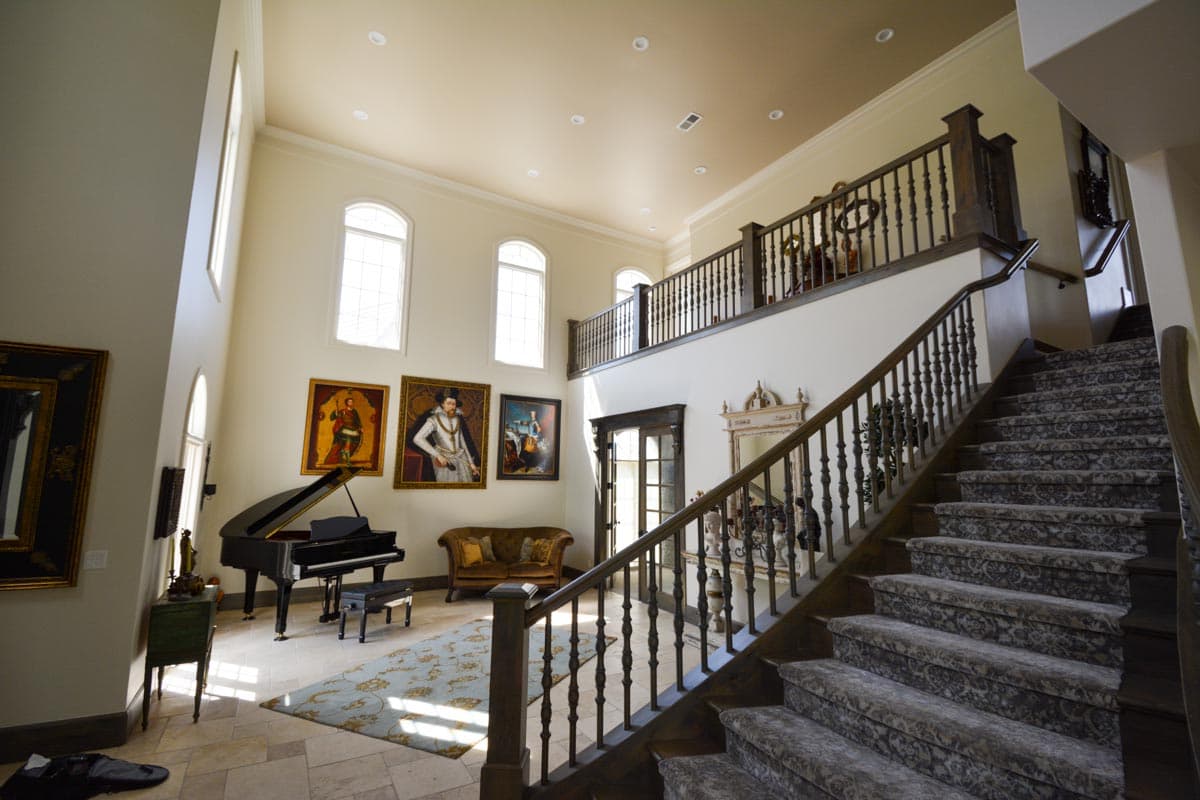 Plan 61381UT: Exclusive Georgian Home Plan with Home Office and Two Master Suites - Image #36 - Georgian, Traditional