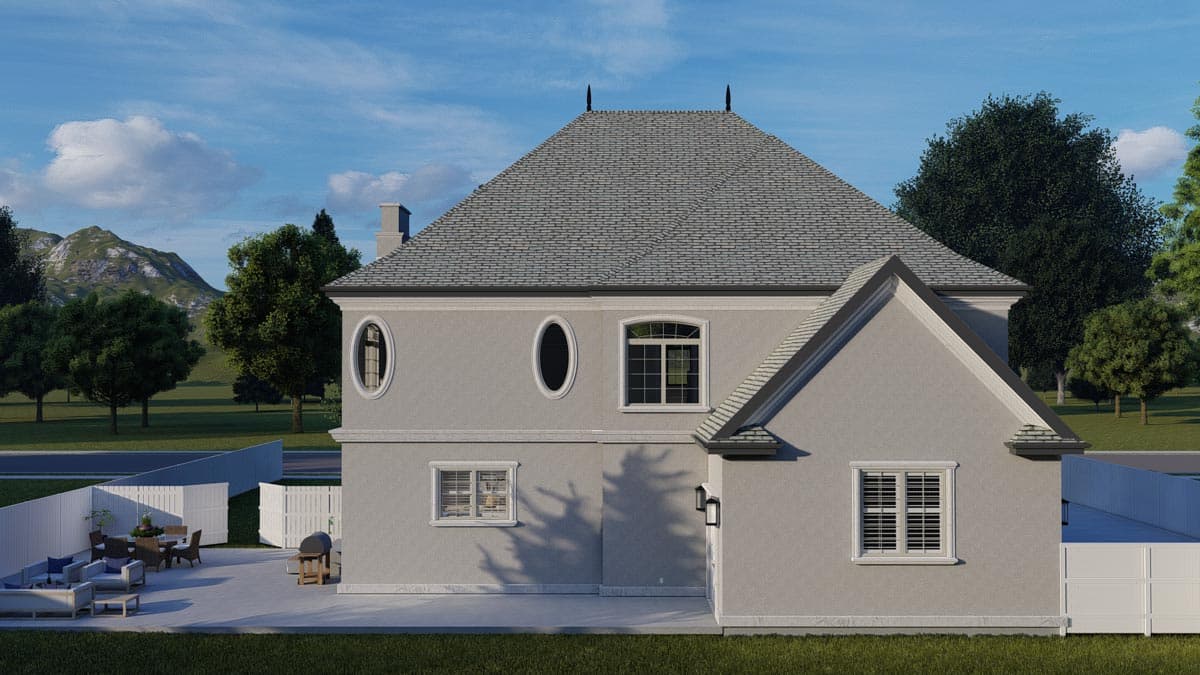 Plan 61381UT: Exclusive Georgian Home Plan with Home Office and Two Master Suites - Image #82 - Georgian, Traditional