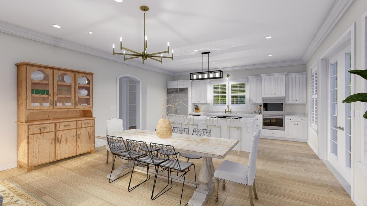 Plan 61381UT: Exclusive Georgian Home Plan with Home Office and Two Master Suites - Image #94 - Georgian, Traditional