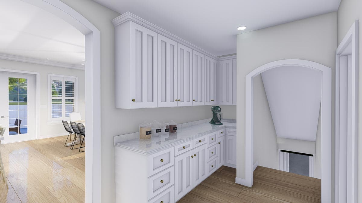 Plan 61381UT: Exclusive Georgian Home Plan with Home Office and Two Master Suites - Image #97 - Georgian, Traditional