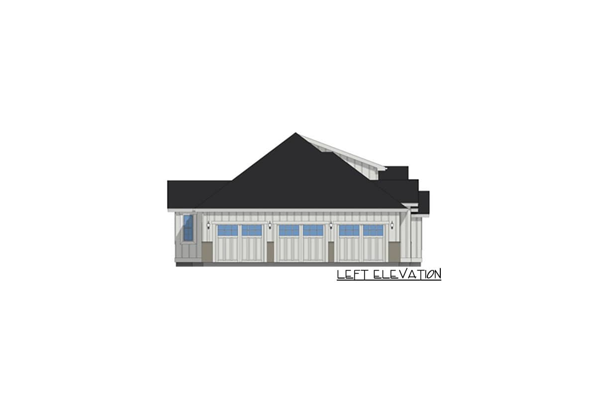 Plan 67814MG: Craftsman Ranch Plan with 3-Car Garage - Image #7 - Craftsman, New American, Ranch