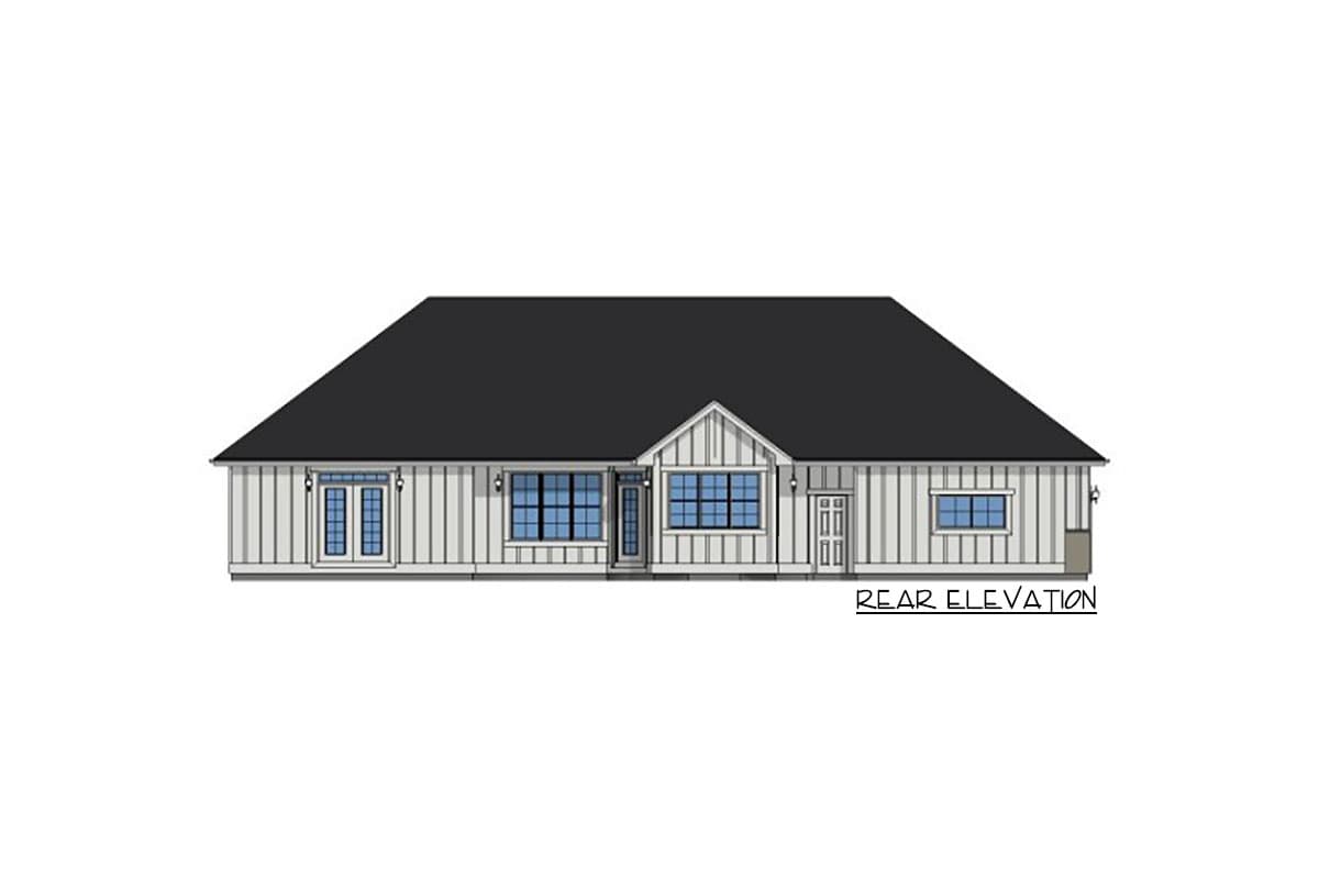 Plan 67814MG: Craftsman Ranch Plan with 3-Car Garage - Image #8 - Craftsman, New American, Ranch