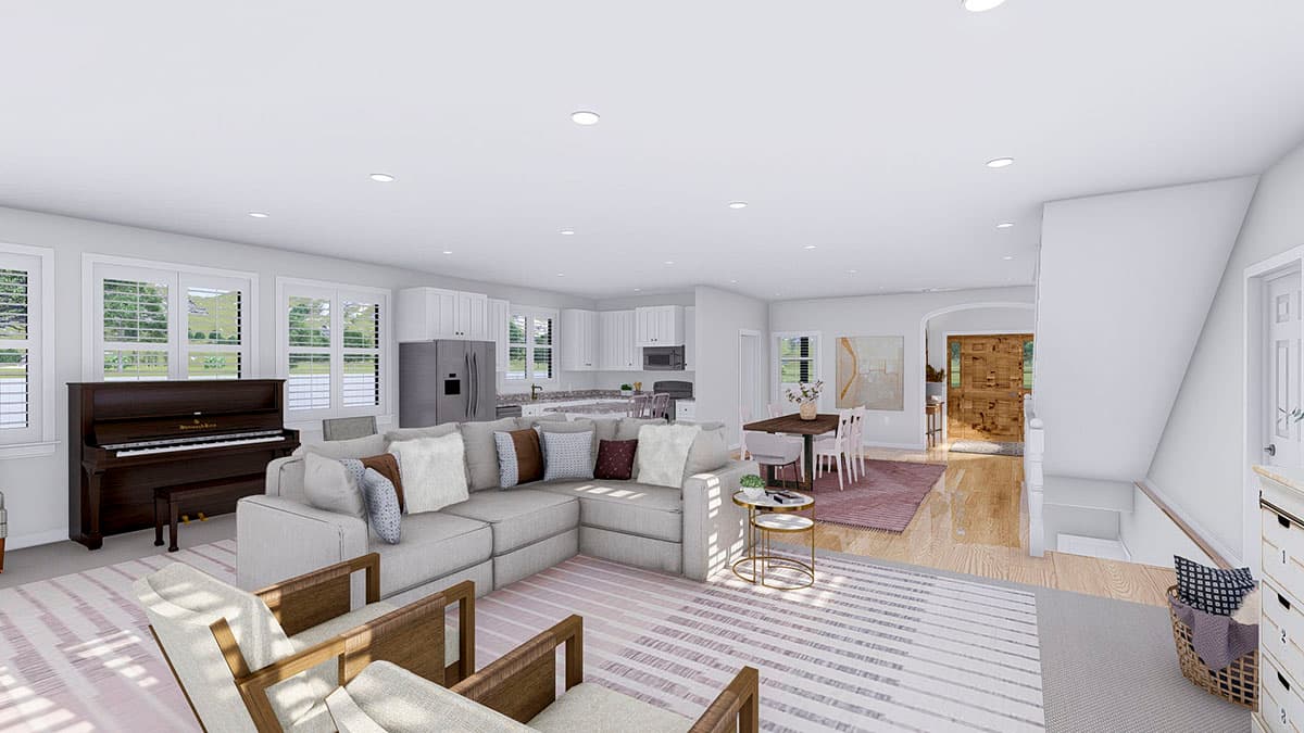 Plan 61383UT: Exclusive Modern Farmhouse Plan with Optional Lower-level Apartment - Image #15 - Farmhouse, Modern Farmhouse, New American, Northwest