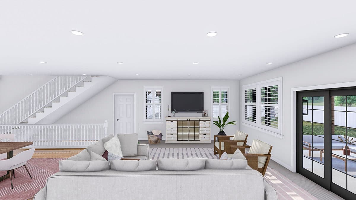 Plan 61383UT: Exclusive Modern Farmhouse Plan with Optional Lower-level Apartment - Image #16 - Farmhouse, Modern Farmhouse, New American, Northwest