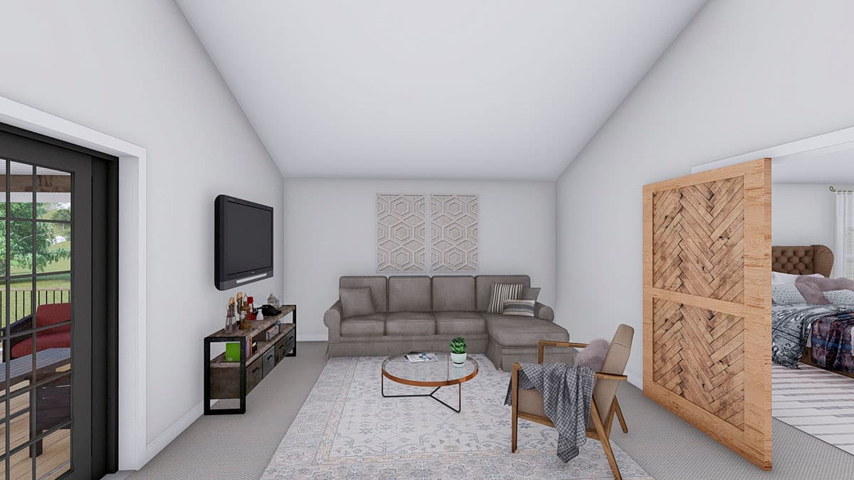 Plan 61383UT: Exclusive Modern Farmhouse Plan with Optional Lower-level Apartment - Image #23 - Farmhouse, Modern Farmhouse, New American, Northwest