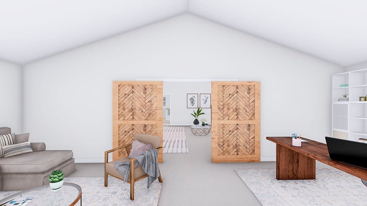 Plan 61383UT: Exclusive Modern Farmhouse Plan with Optional Lower-level Apartment - Image #24 - Farmhouse, Modern Farmhouse, New American, Northwest