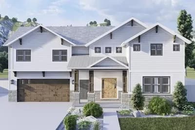 Exclusive Modern Farmhouse Plan with Optional Lower-level Apartment