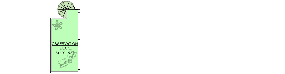 Plan 65653BS: Coastal Contemporary House Plan with Front and Back Balconies - 3741 Sq Ft - Floor Plan - Rooftop Deck - Coastal, Coastal Contemporary, Contemporary, European, Florida-Style, Transitional