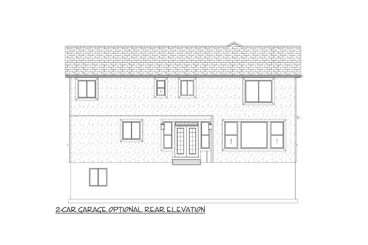 Plan 61384UT: Exclusive Northwest Home Plan with Home Office and Optional Lower Level - Image #36 - Country, Craftsman, Northwest, Traditional