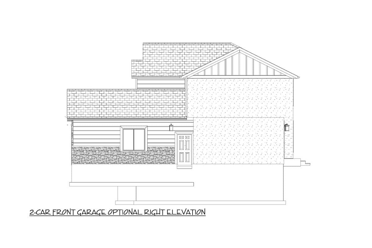 Plan 61384UT: Exclusive Northwest Home Plan with Home Office and Optional Lower Level - Image #38 - Country, Craftsman, Northwest, Traditional
