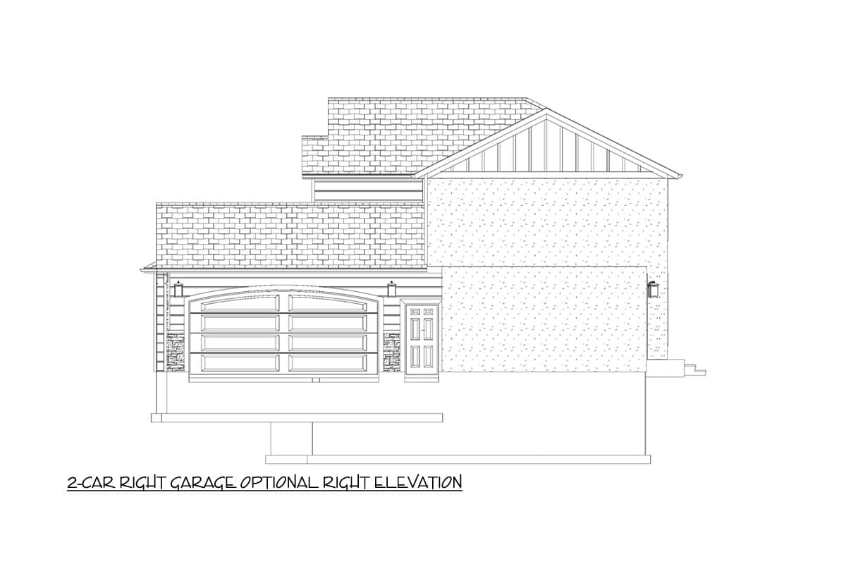 Plan 61384UT: Exclusive Northwest Home Plan with Home Office and Optional Lower Level - Image #37 - Country, Craftsman, Northwest, Traditional