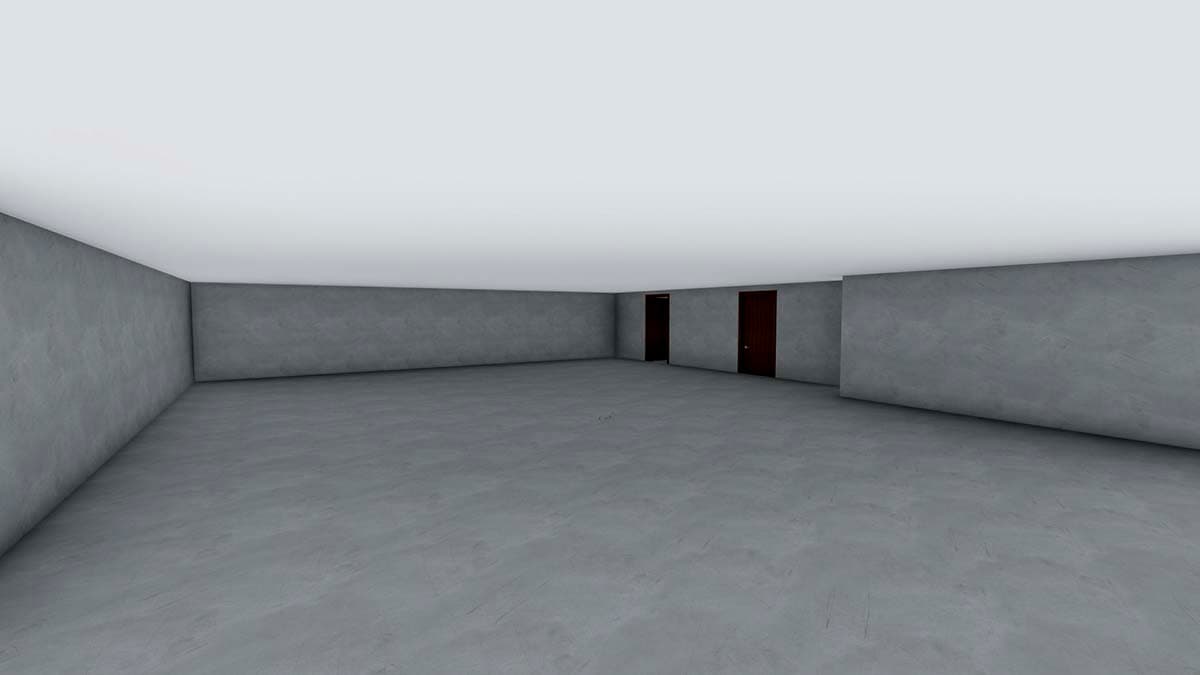 Plan 61204UT: Garage with Three Workshops, Office Space and a Working Kitchen - Image #17 - Barndominium