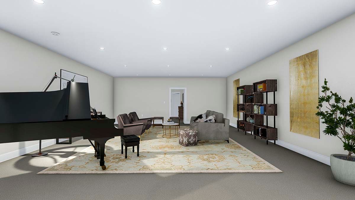 Plan 61208UT: 5-Car Garage with 3-Bed Apartment in a Split Bedroom Layout Above - Image #17 - Carriage, Traditional