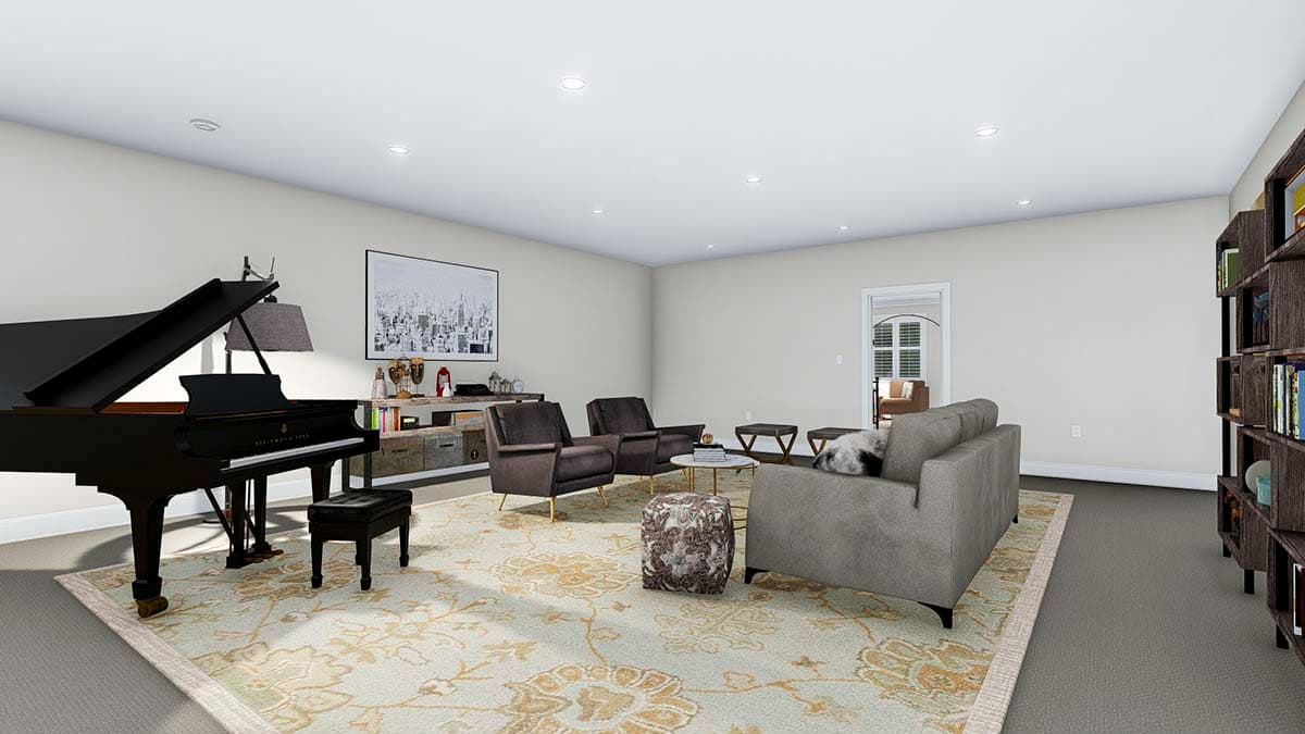 Plan 61208UT: 5-Car Garage with 3-Bed Apartment in a Split Bedroom Layout Above - Image #18 - Carriage, Traditional