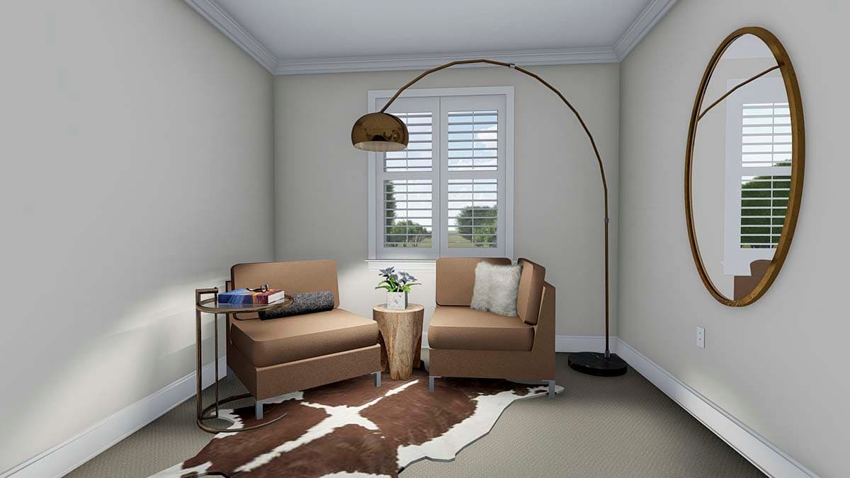 Plan 61208UT: 5-Car Garage with 3-Bed Apartment in a Split Bedroom Layout Above - Image #23 - Carriage, Traditional