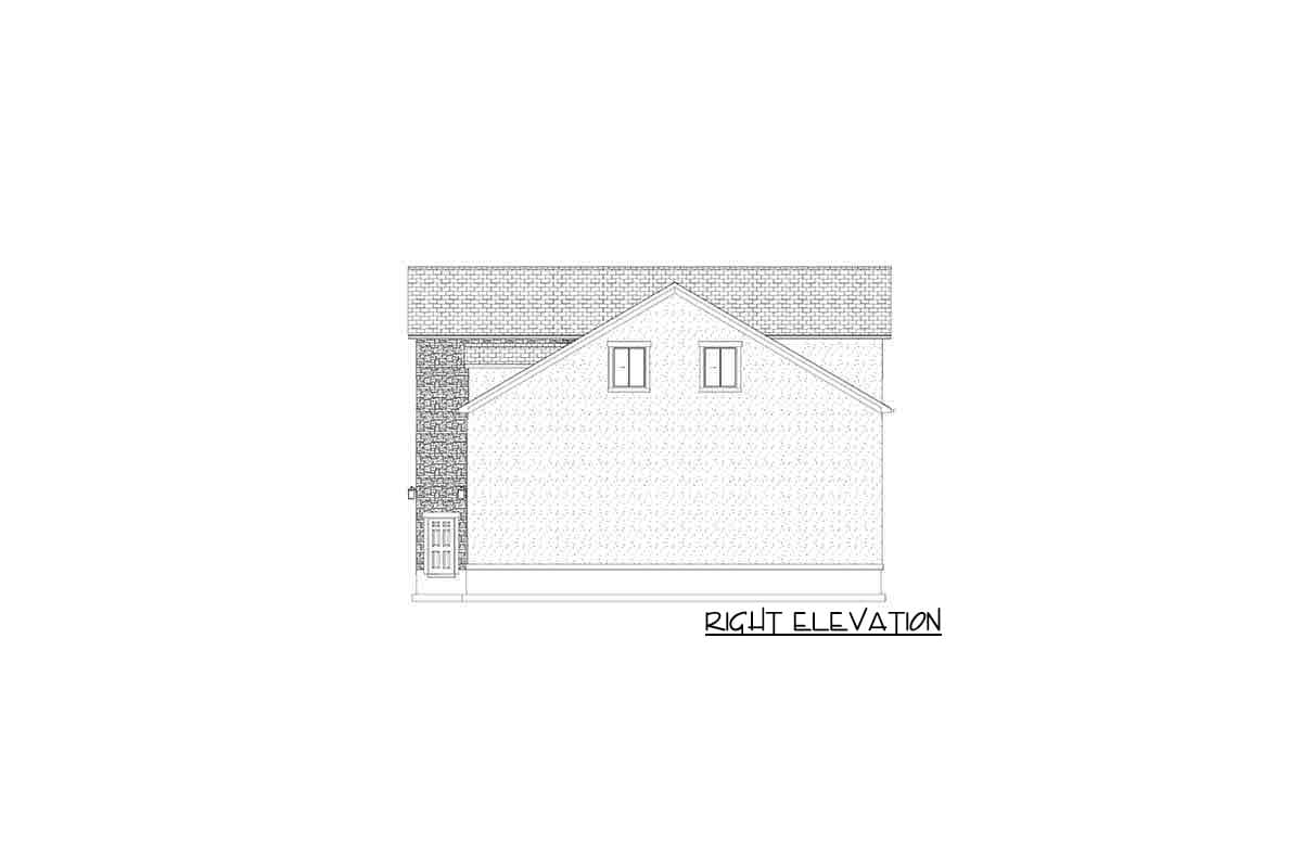 Plan 61208UT: 5-Car Garage with 3-Bed Apartment in a Split Bedroom Layout Above - Image #31 - Carriage, Traditional